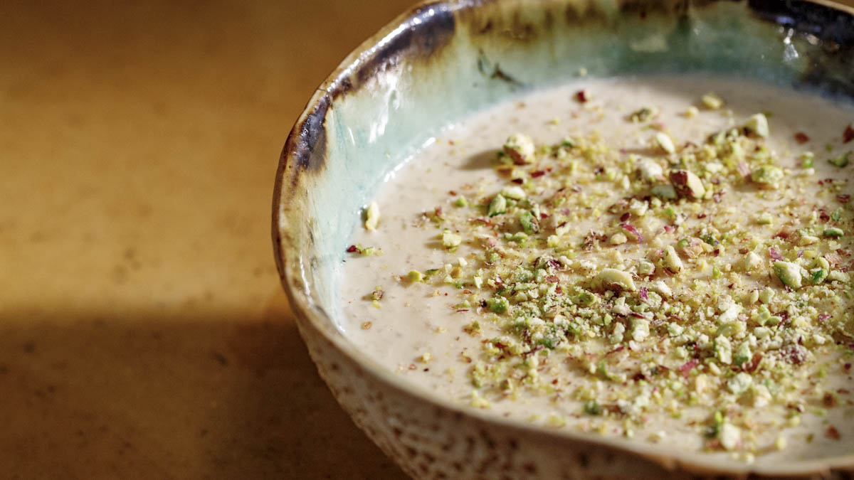 Gur Ki Kheer - Rice Pudding with Jaggery. "It's rice pudding on steroids," Asma says about ki kheer, a traditional Indian rice pudding that uses Gulab (baby basmati rice), and jaggery (palm sugar), and is known for bringing good luck and fortune. Learn how to make this delicious spin on the classic dessert, which makes Asma think back on her fondest memories and happiest moments. Every bite brings Asma joy and will make you want to celebrate, too.