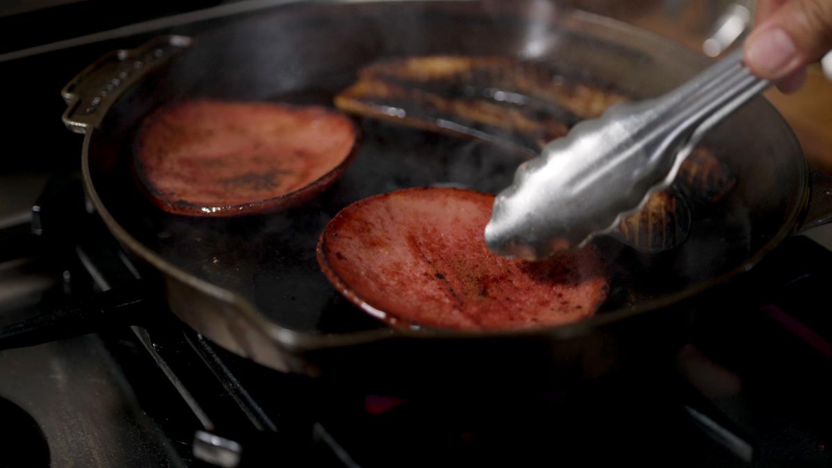 Seared Bologna Eggplant & Mushrooms