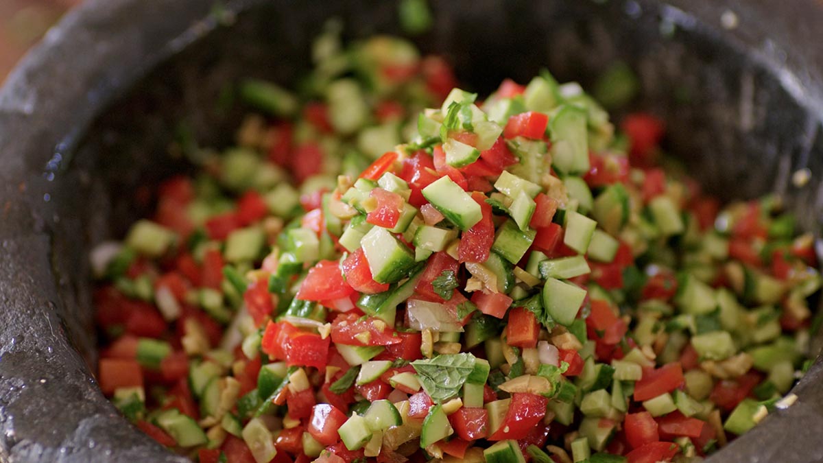 Arabic-Israeli Salad