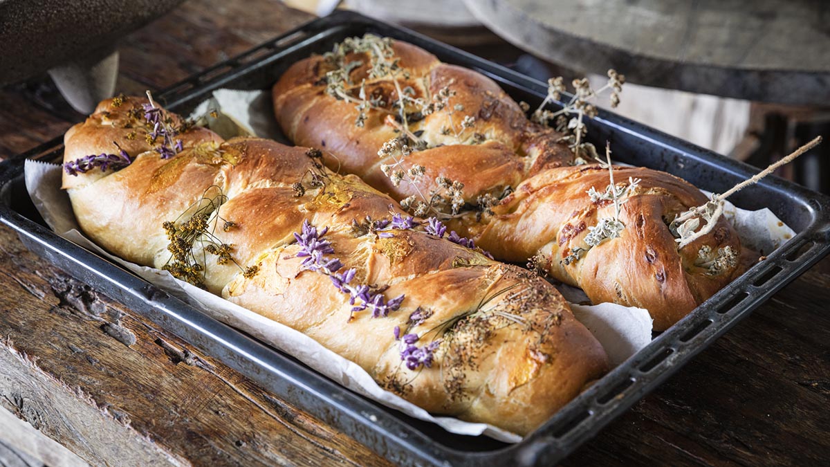 Garlic Confit Challah