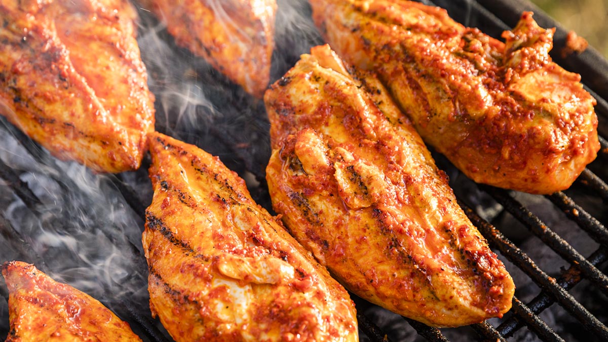 Harissa-Marinated Grilled Chicken