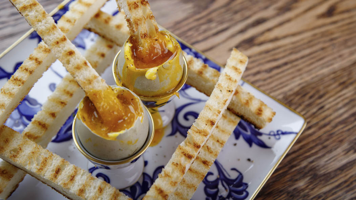 Oeuf À La Coque - Soft-Boiled Eggs with Soldiers