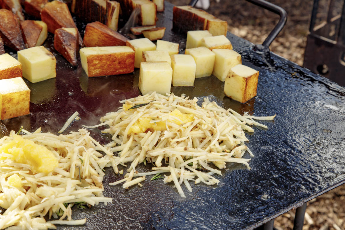 Rösti Potatoes. Looking for the perfect brunch potato? Here it is. Eat it plain or even top it with sour cream and smoked salmon.