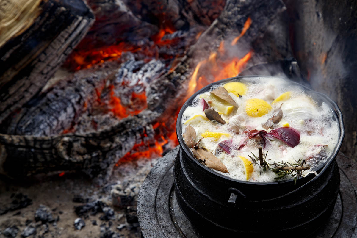 Simple Syrup & Brine. Prepare an easy brine to ensure the juiciest chicken, which you ladle over as the bird roasts.