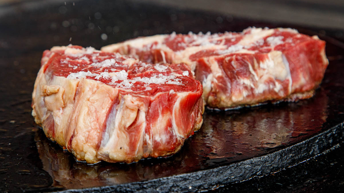 The Perfect Steak. Watch and learn from the master of meat the core principles of live-fire cooking, using the cast iron surface to develop a perfectly caramelized exterior.