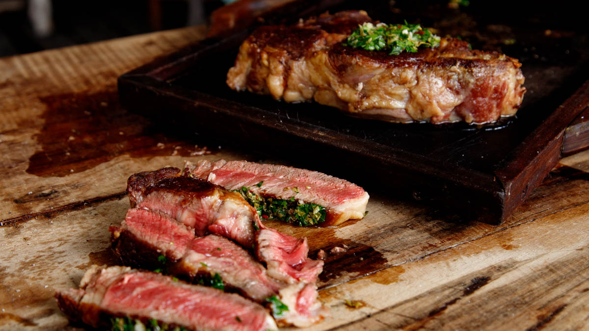 The Perfect Steak With Chimichurri