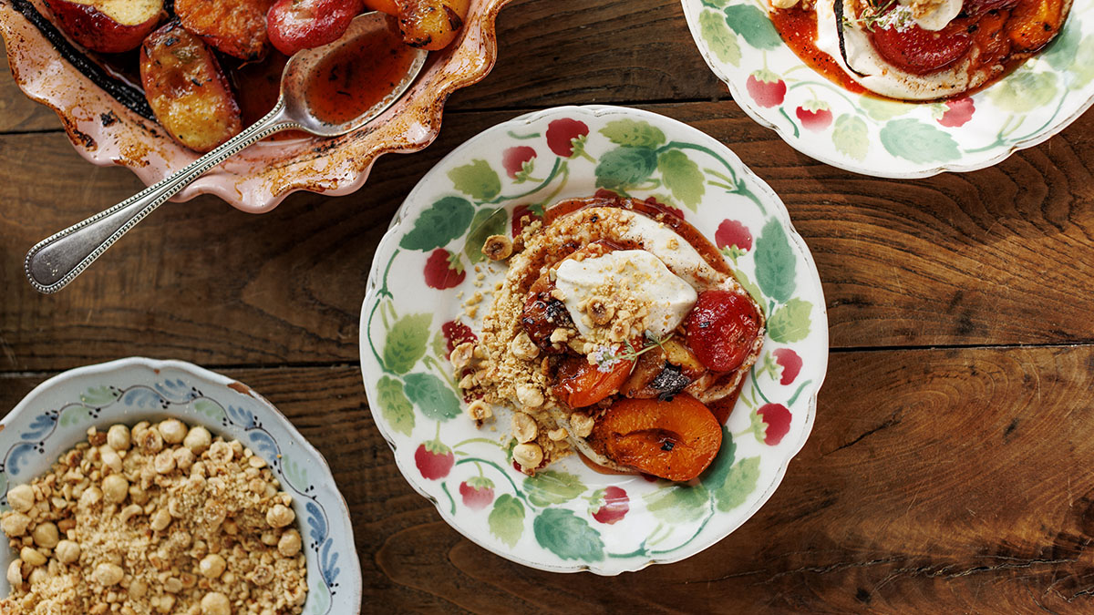 Grilled & Roasted Stone Fruit