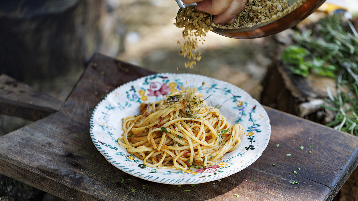 Spaghetti Arrabiata.