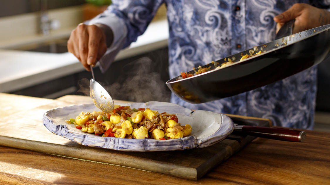 Ackee & Saltfish.