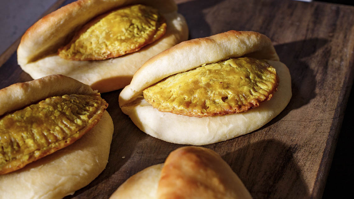 Jamaican Patties with Coco Bread