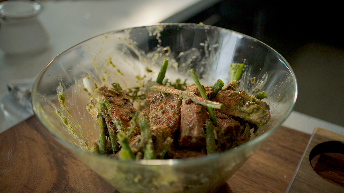 Oxtails. Learn Kwame’s secrets to making the most savory braised oxtails you’ve ever tasted. Based off his mom’s recipe, Kwame takes it to a whole new level with the layering of flavors and time.