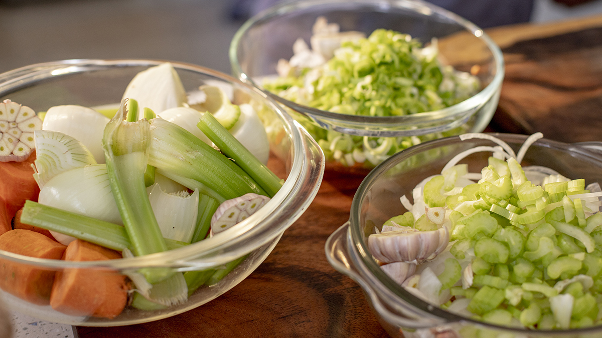 Vegetable Stock. Even simple vegetable-based dishes deserve layers of flavor and depth, which is why you’ll love this easy, clean and simple stock.