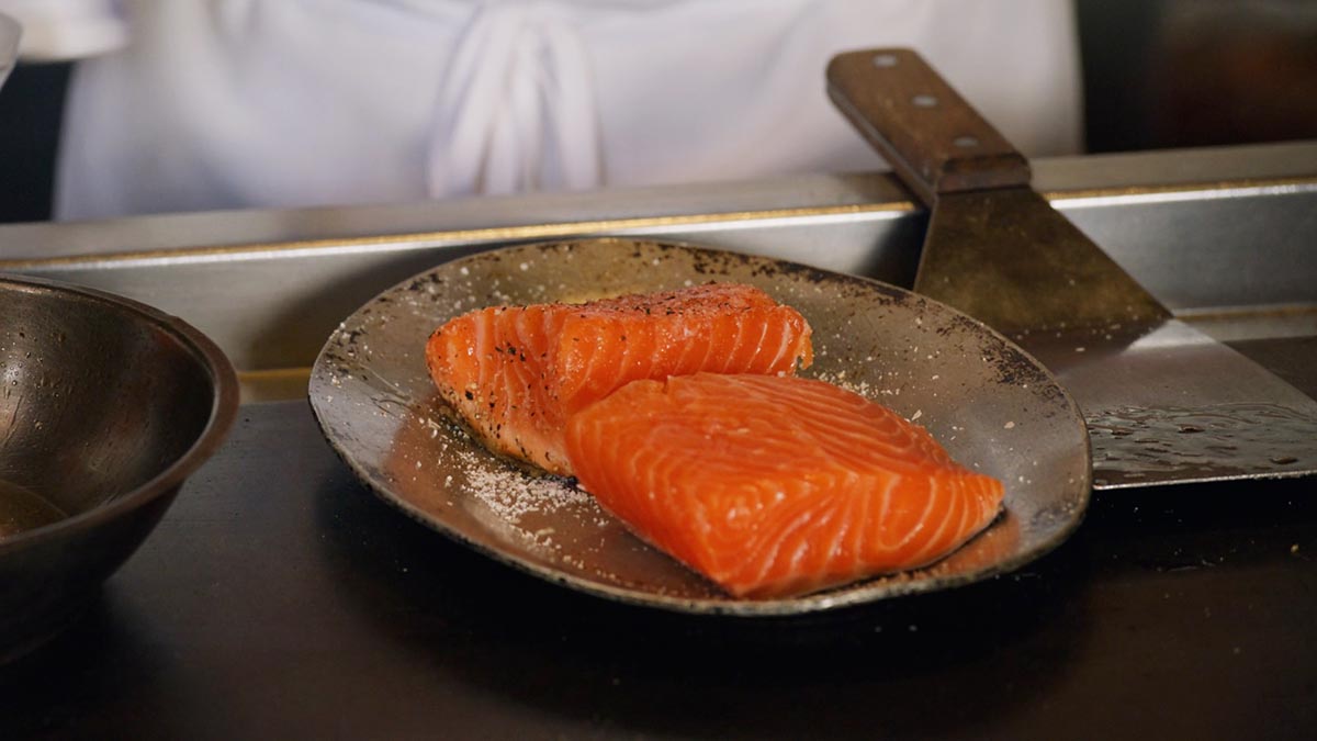 Seared Trout. Learn how to properly season and sear a piece of fish. Even better, Nancy will show you precisely when to flip the fish for that perfectly crispy skin.